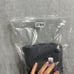 Peter Manning Sweater Size 4 (Large) 100% Merino Wool V Neck Knit Pullover Gray