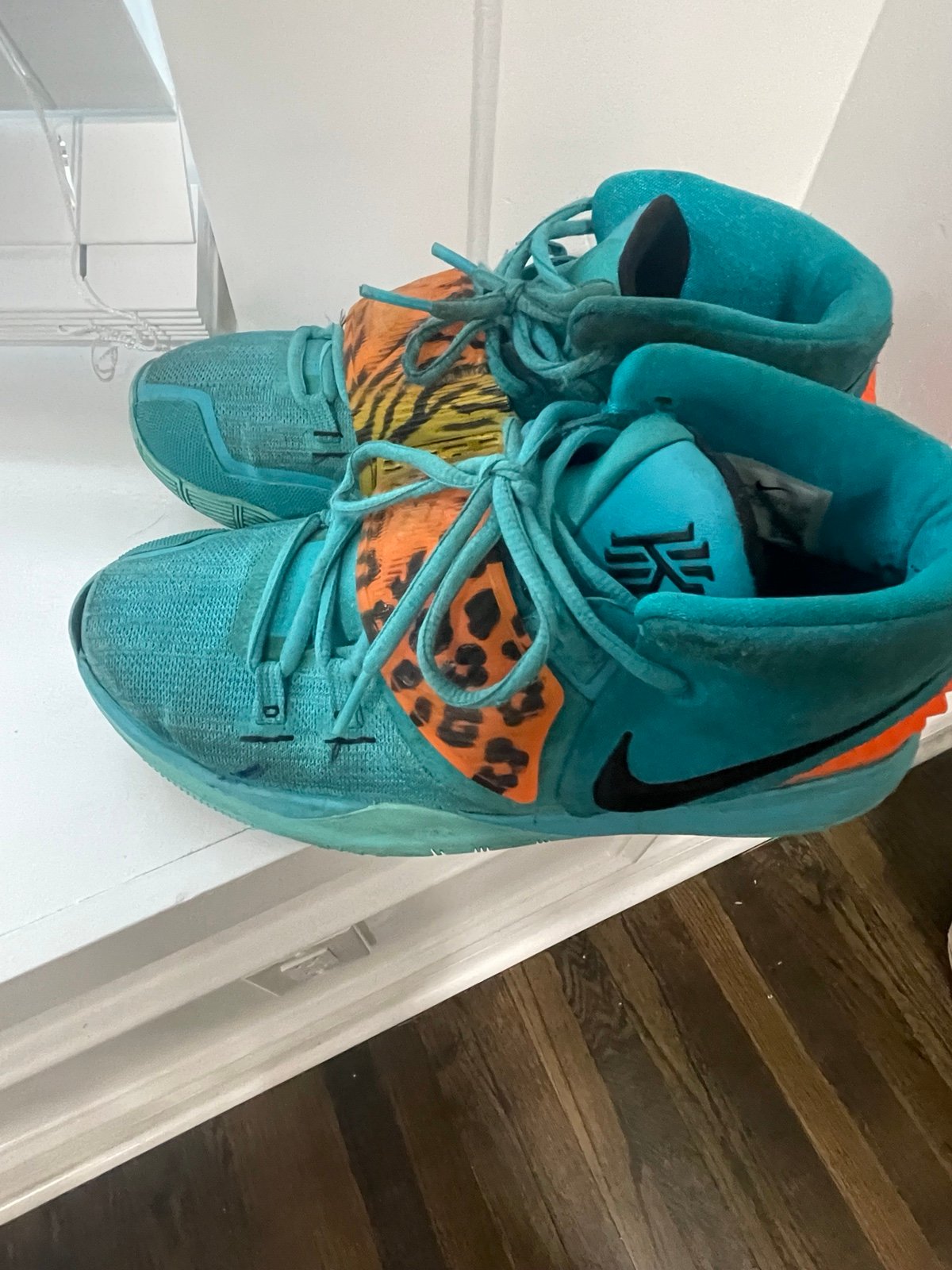 Nike Kyrie 6 Oracle Aqua GS