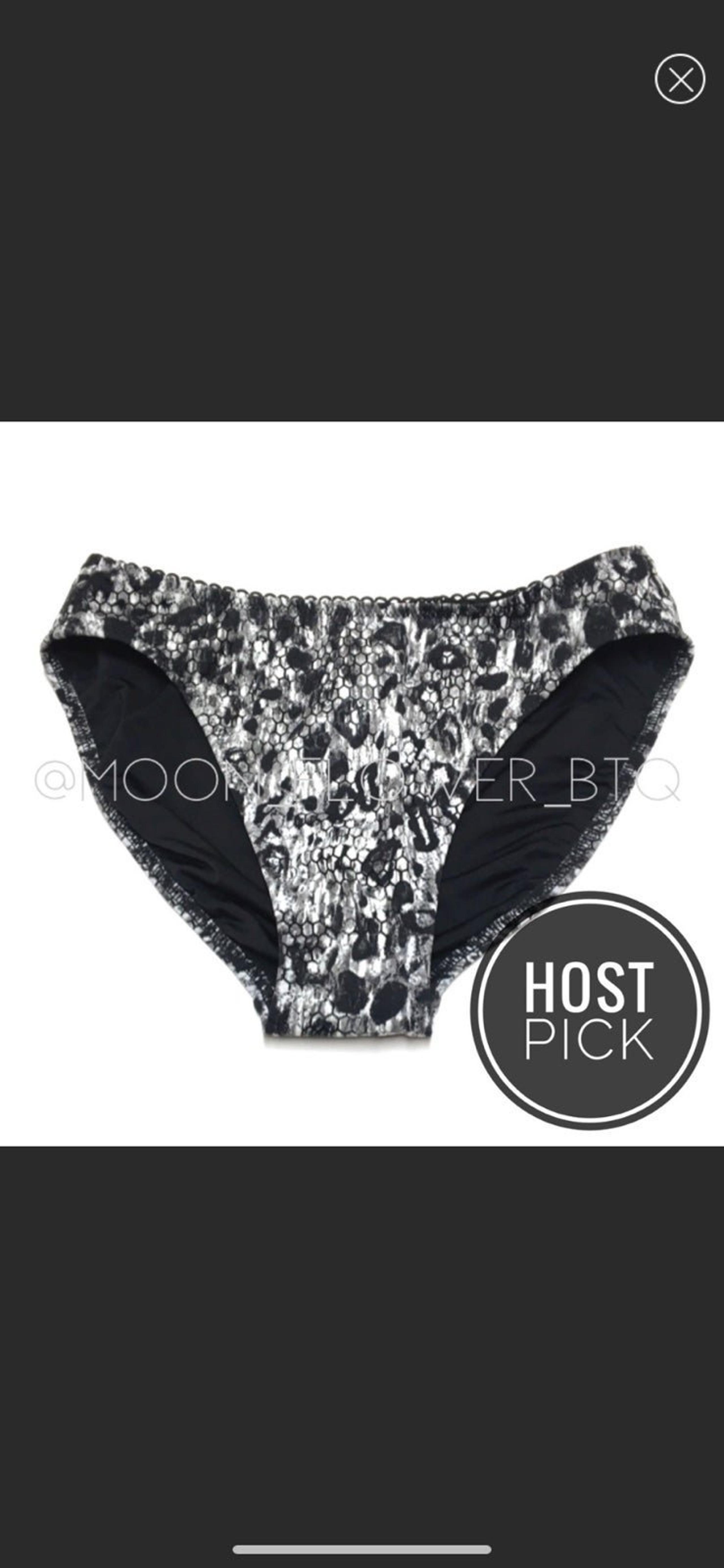 Gideon Oberson Leopard Snake Cheeky Bikini Bottom