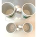 Zak Designs Ceramine 4 cups Melamine Vegetable Pea Carrot Tomato Turnip Radish