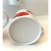 Zak Designs Ceramine 4 cups Melamine Vegetable Pea Carrot Tomato Turnip Radish