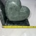 VTG Marble Bookend Green Heart Heavy