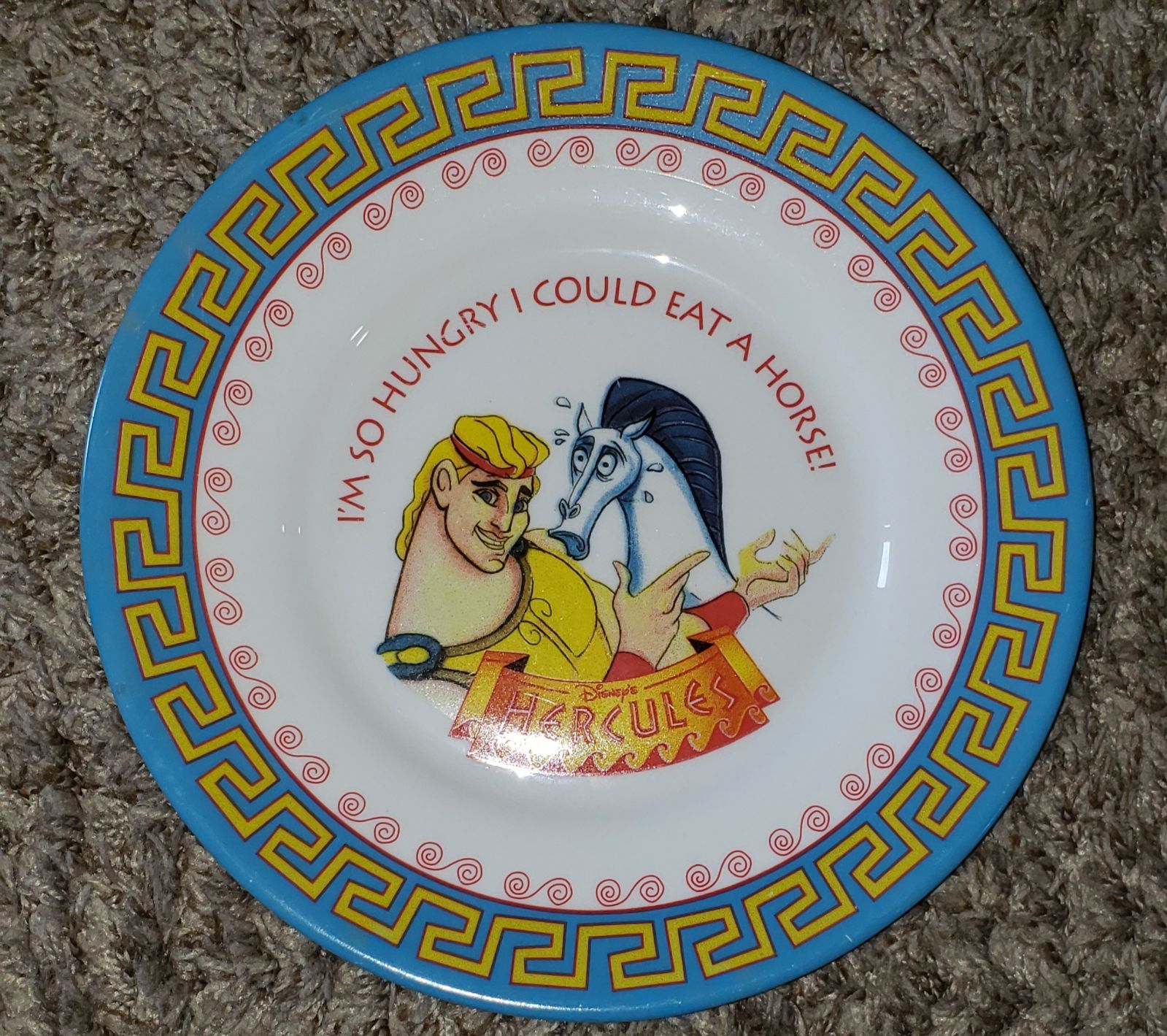 1997 McDonald's Disney Hercules Plates