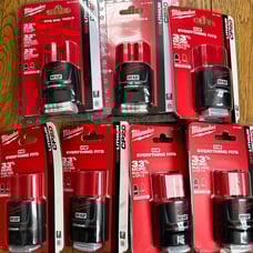 7 pack M12 2.0 batteries