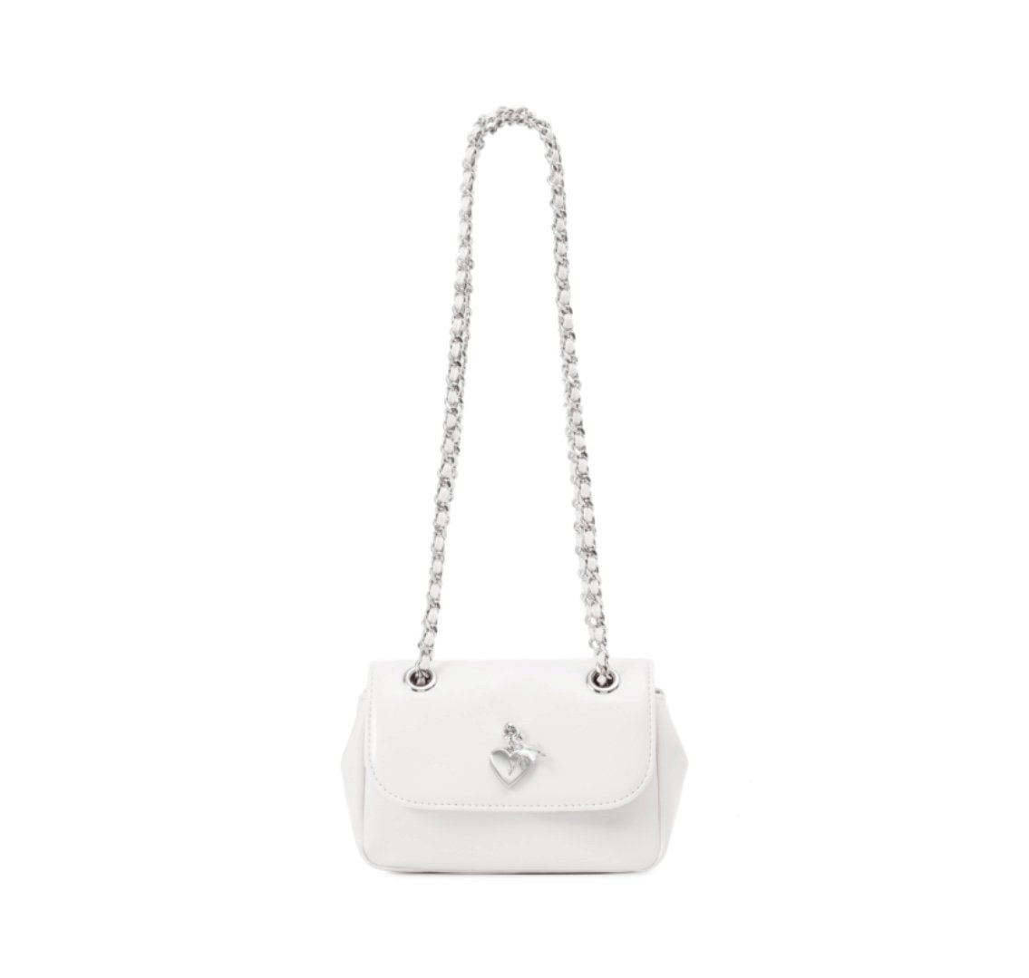 【IDANG CLUB】club tote Idang Club Star Chain Bag (White)