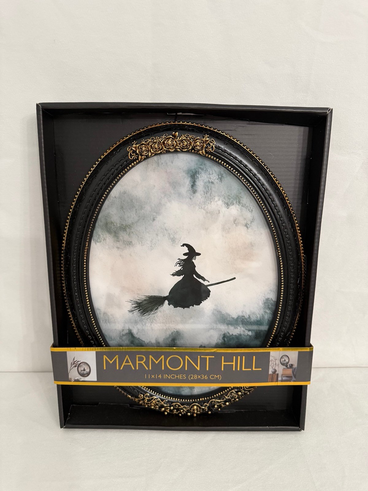 Marmont Hill Witch Framed Painting Halloween Wall Decor