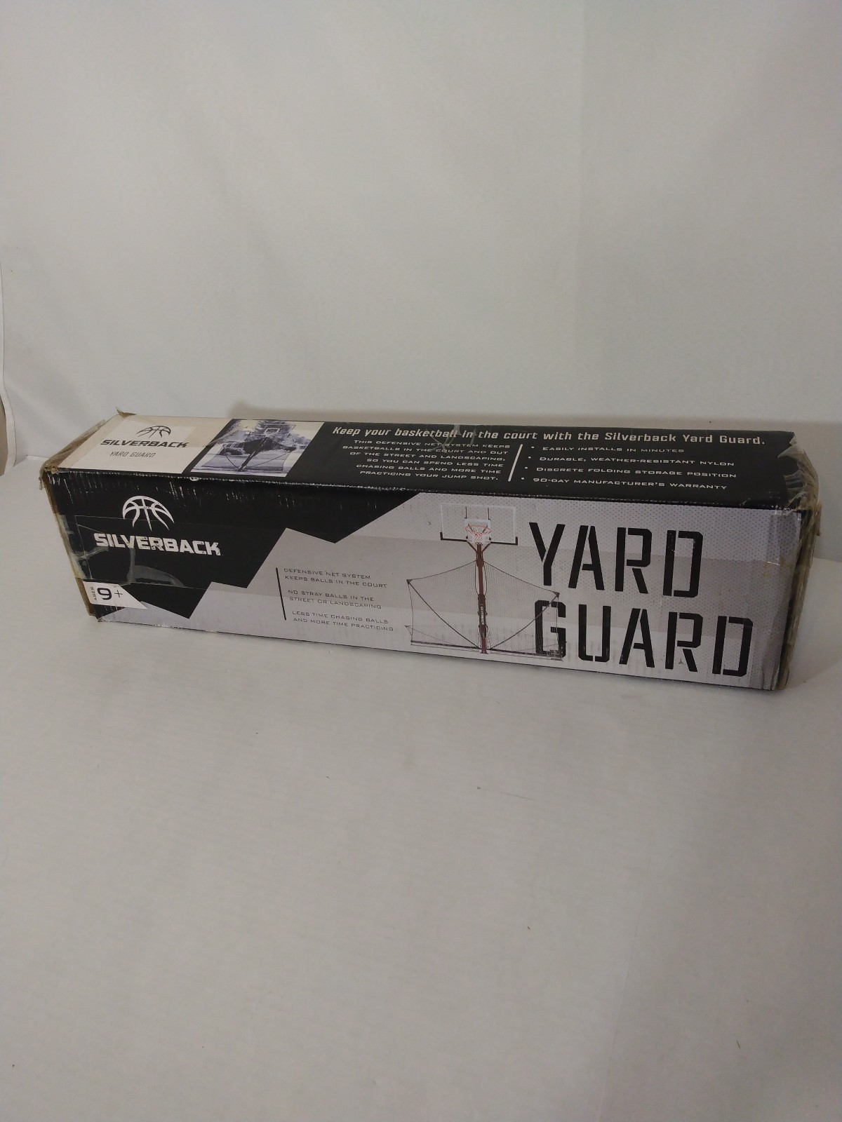 NIB Silverback Yard Guard Defensive Net System 85450W 10ft x 8ft