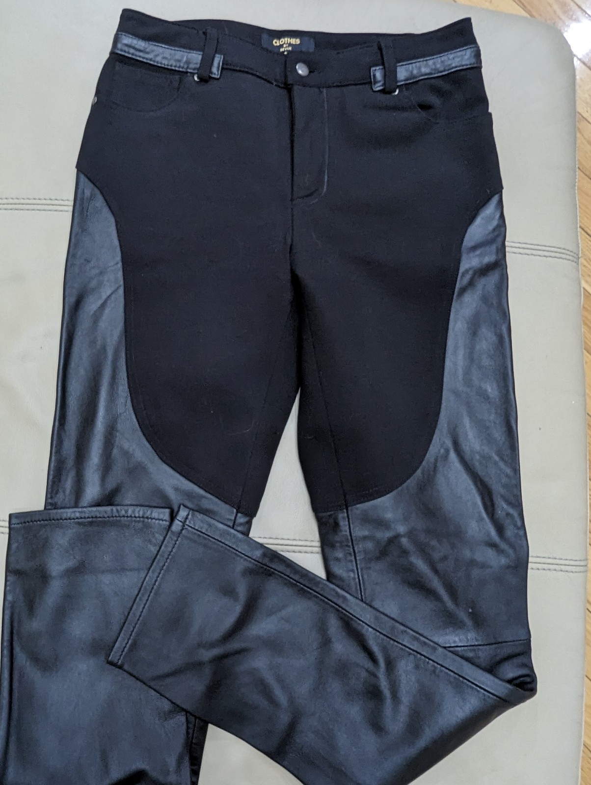Leather leggings pants