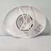 Rae Dunn 3 Pc Rounded Serving Plates ENJOY, EAT & YUMMY ☆ NEW
