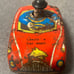 Vintage Hungarian import Tin Litho Friction Toy