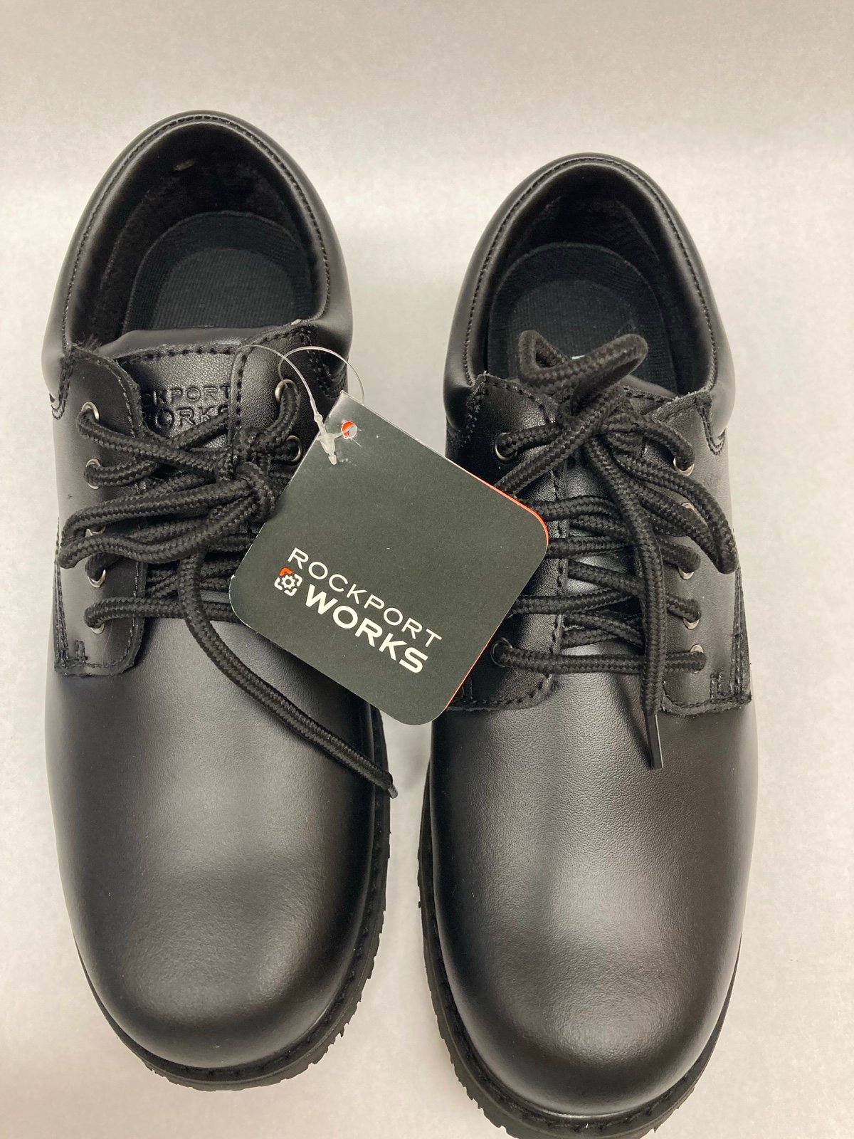 Rockport work shoes. Slip resistant