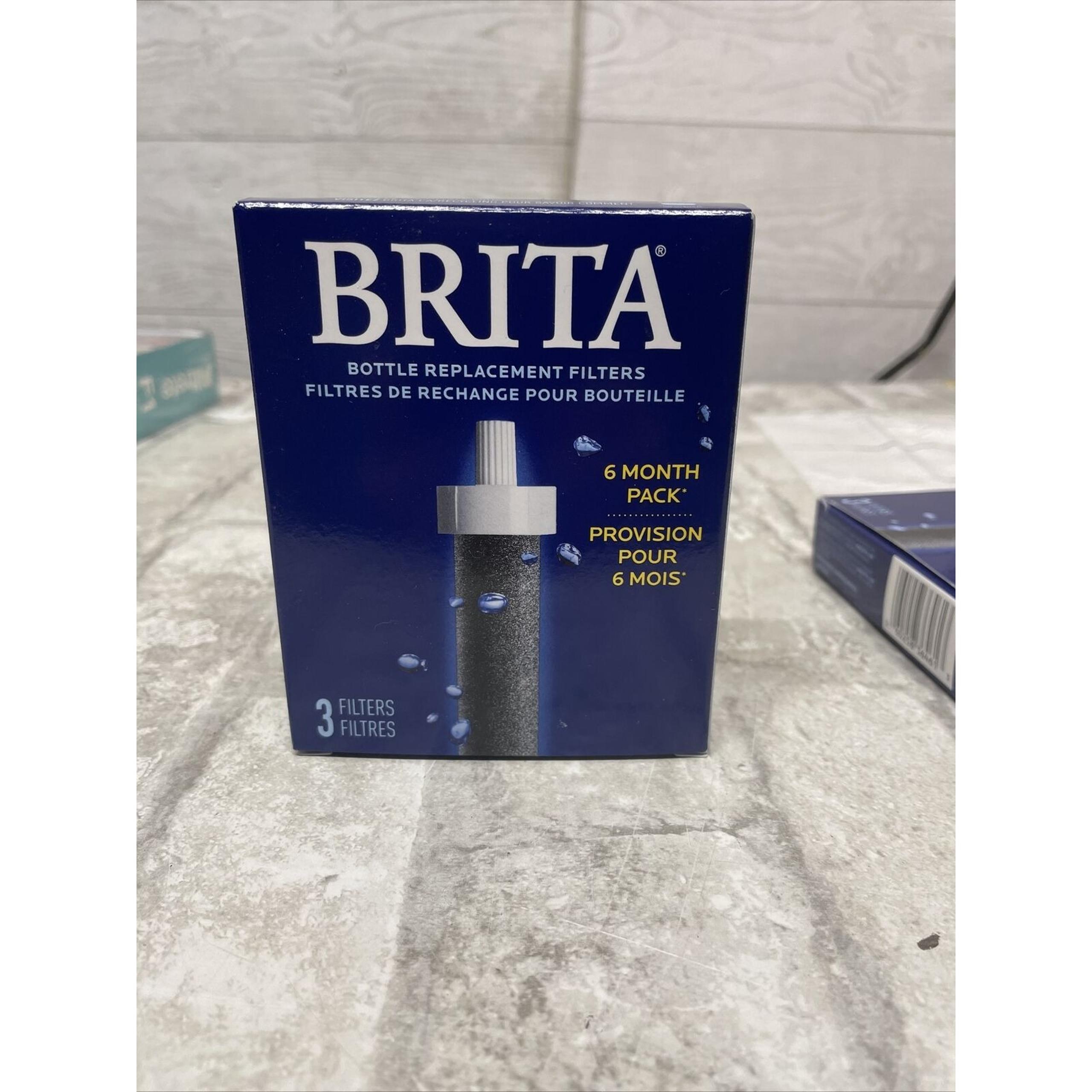 Brita Water Bottle Replacement Filters 3-Pack 6 Month Supply