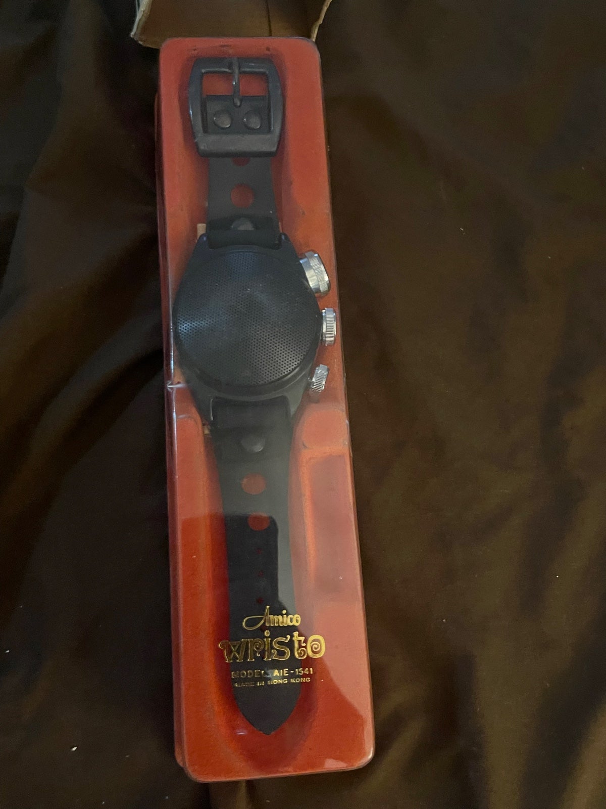 Aitron wristo watch model AIE 1541 transistor watch radio