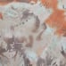 90s Top Boho Country V-neck Tie Back Waist Sheer Long Sleeve Burnt Paisley Sz M