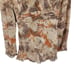90s Top Boho Country V-neck Tie Back Waist Sheer Long Sleeve Burnt Paisley Sz M