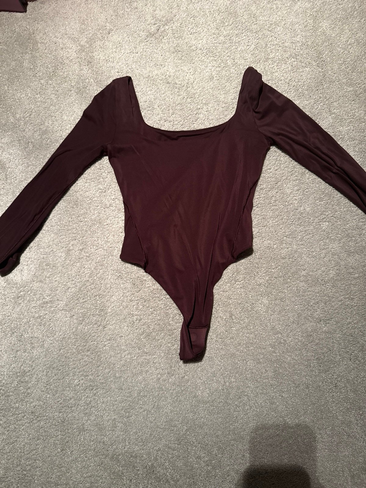 Lululemon Nulu Square-Neck Long Sleeve Bodysuit