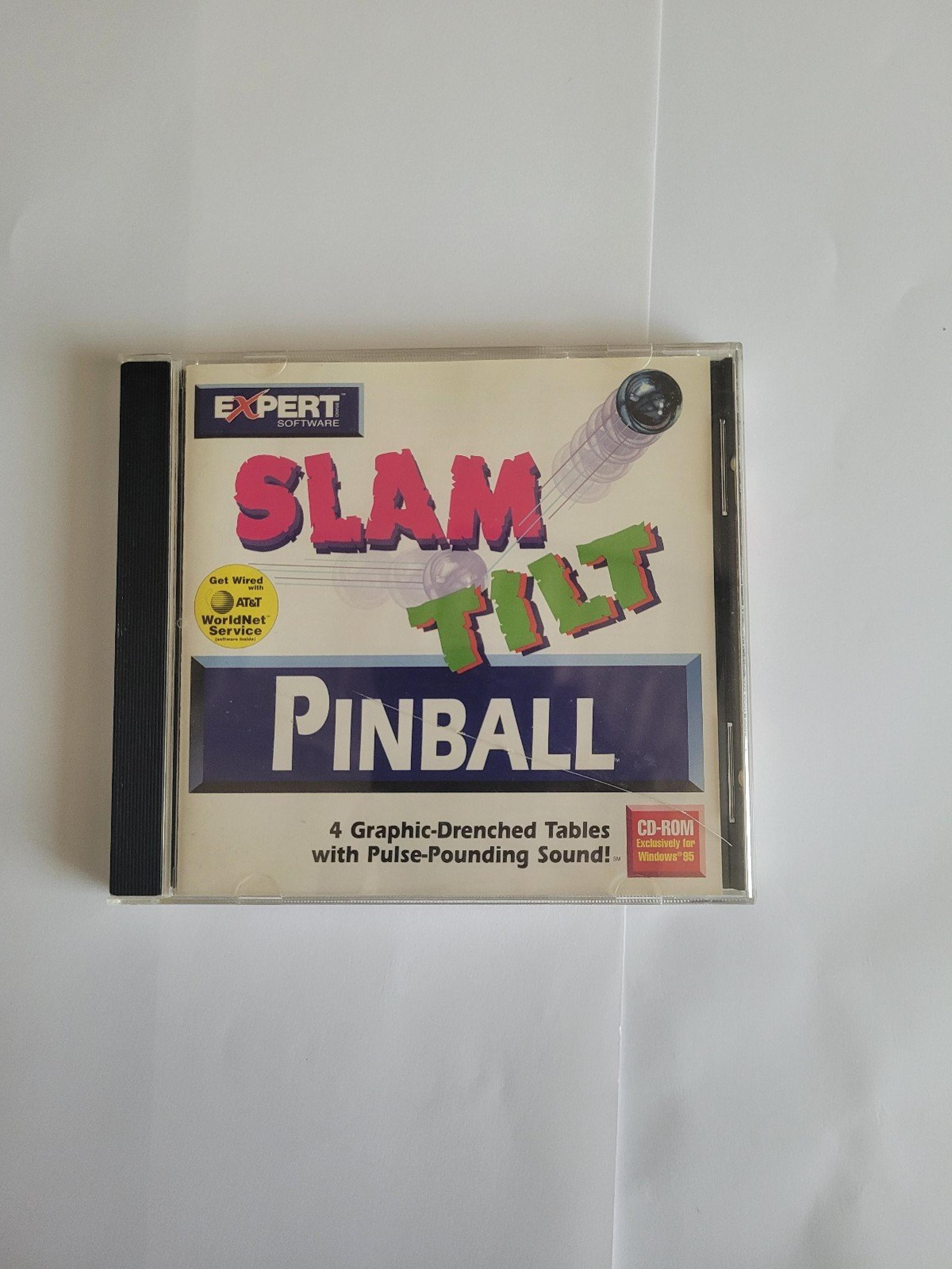 Vintage Slam Tilt Pinball PC Game
