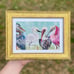 Framed coastal wading wetland birds by the artist, me!