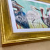 Framed coastal wading wetland birds by the artist, me!