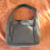 Michael Kors Blue Lena Large Suede Hobo Shoulder Bag