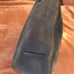 Michael Kors Blue Lena Large Suede Hobo Shoulder Bag