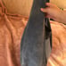 Michael Kors Blue Lena Large Suede Hobo Shoulder Bag