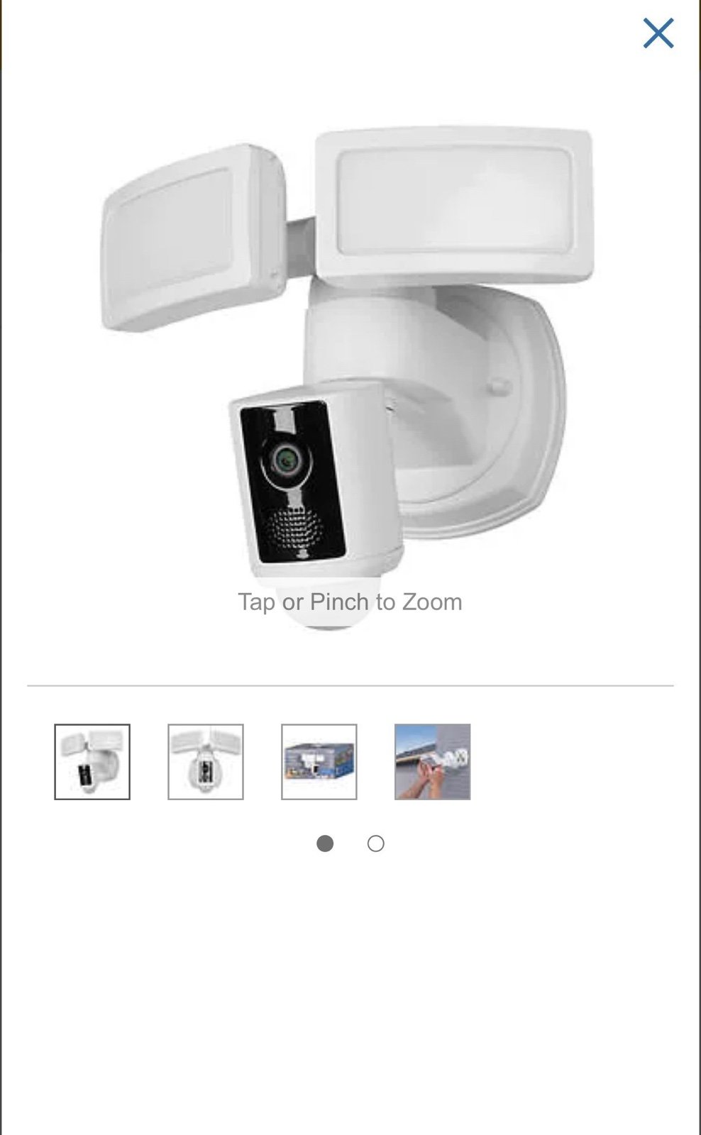 Feit electric led 1080P HD smart flood security light