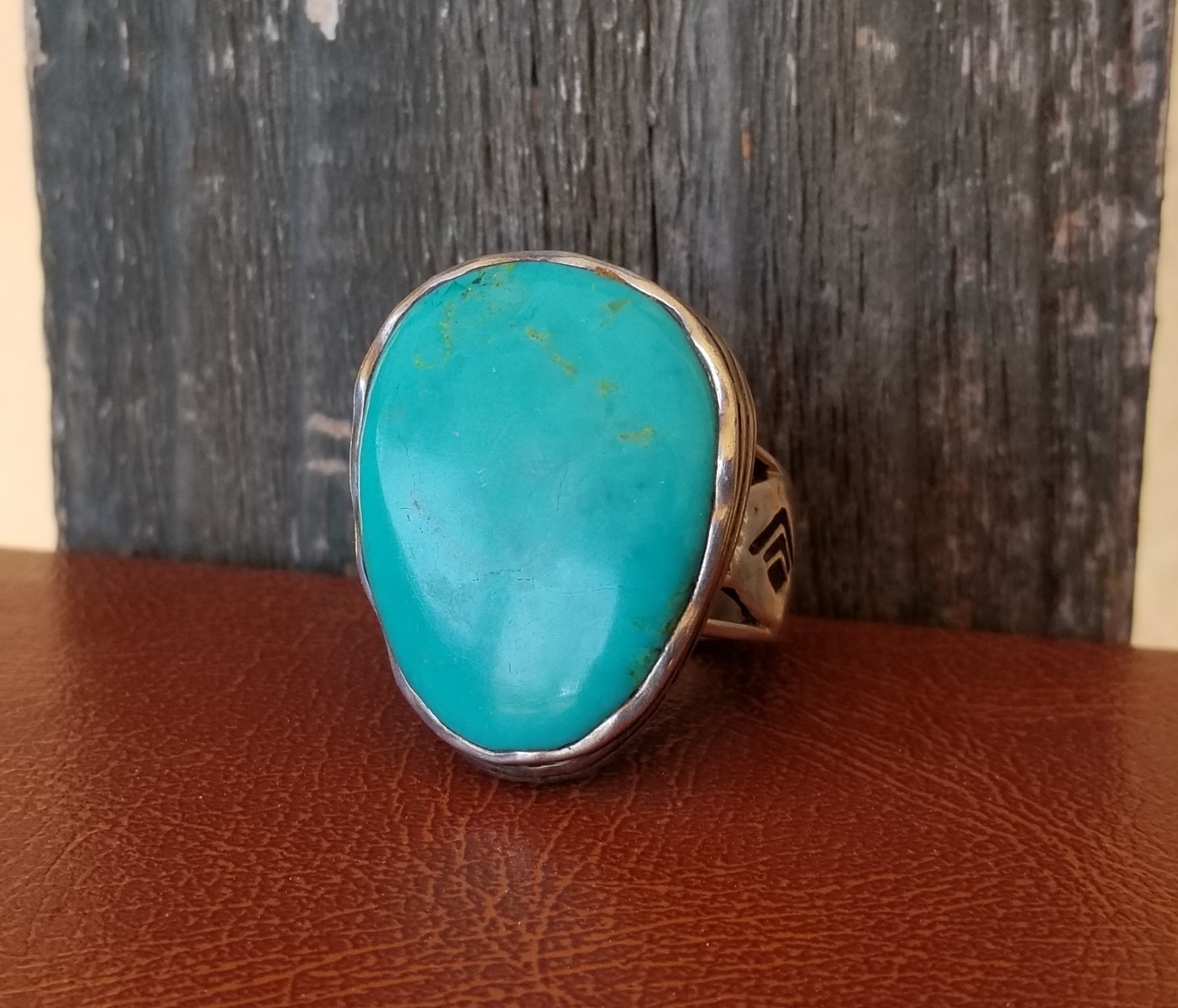 Silpada Sterling Silver & newest Turquoise Ring, Sz 10