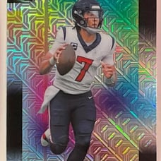 2024 Leaf Vivid Football CJ Stroud Mojo Black #d 5/5