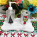 Grinch soap dispenser/Grinch bathroom decorations