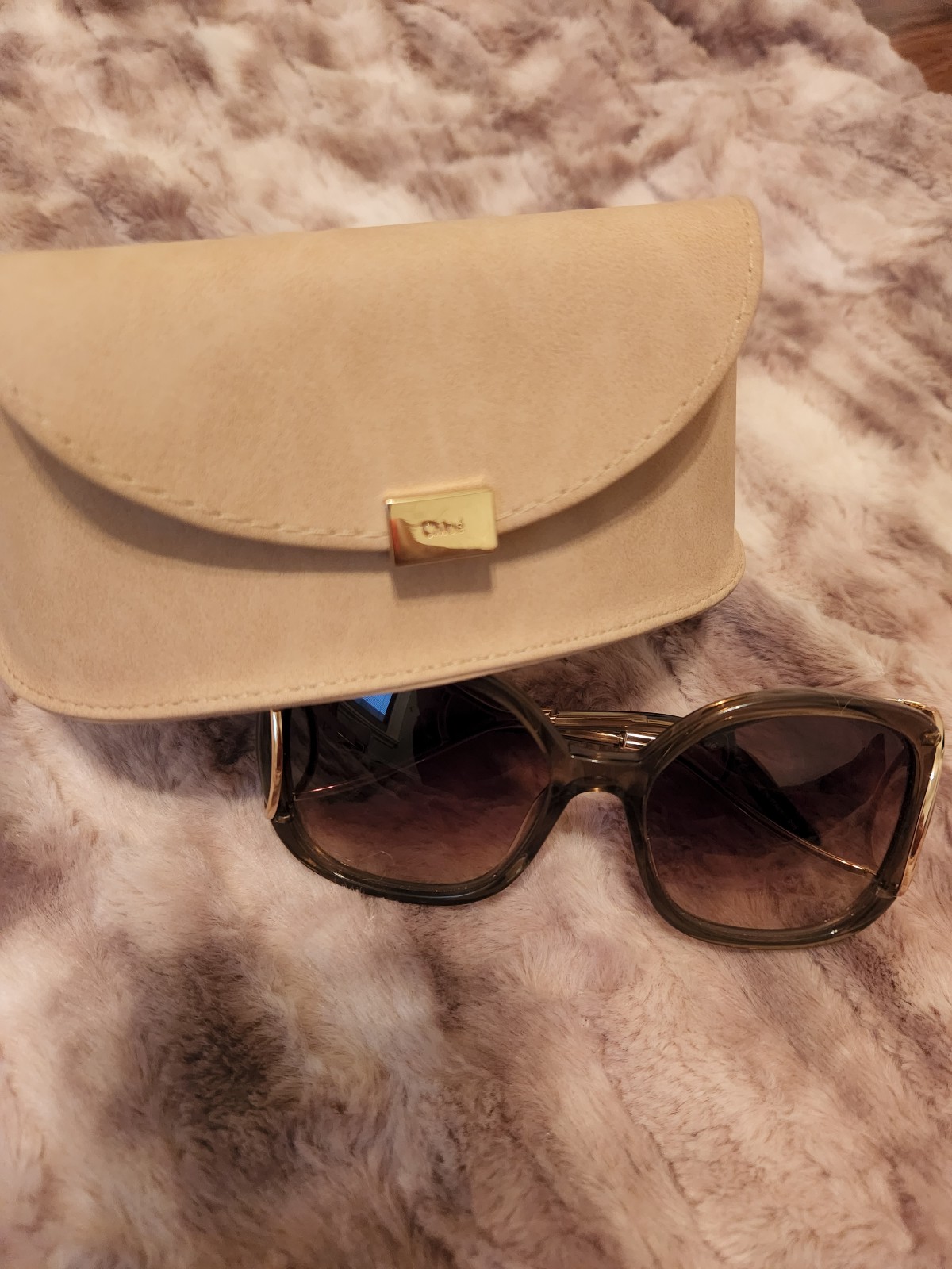 Chloe Sunglasses, Excellent Condition, Worn Twice