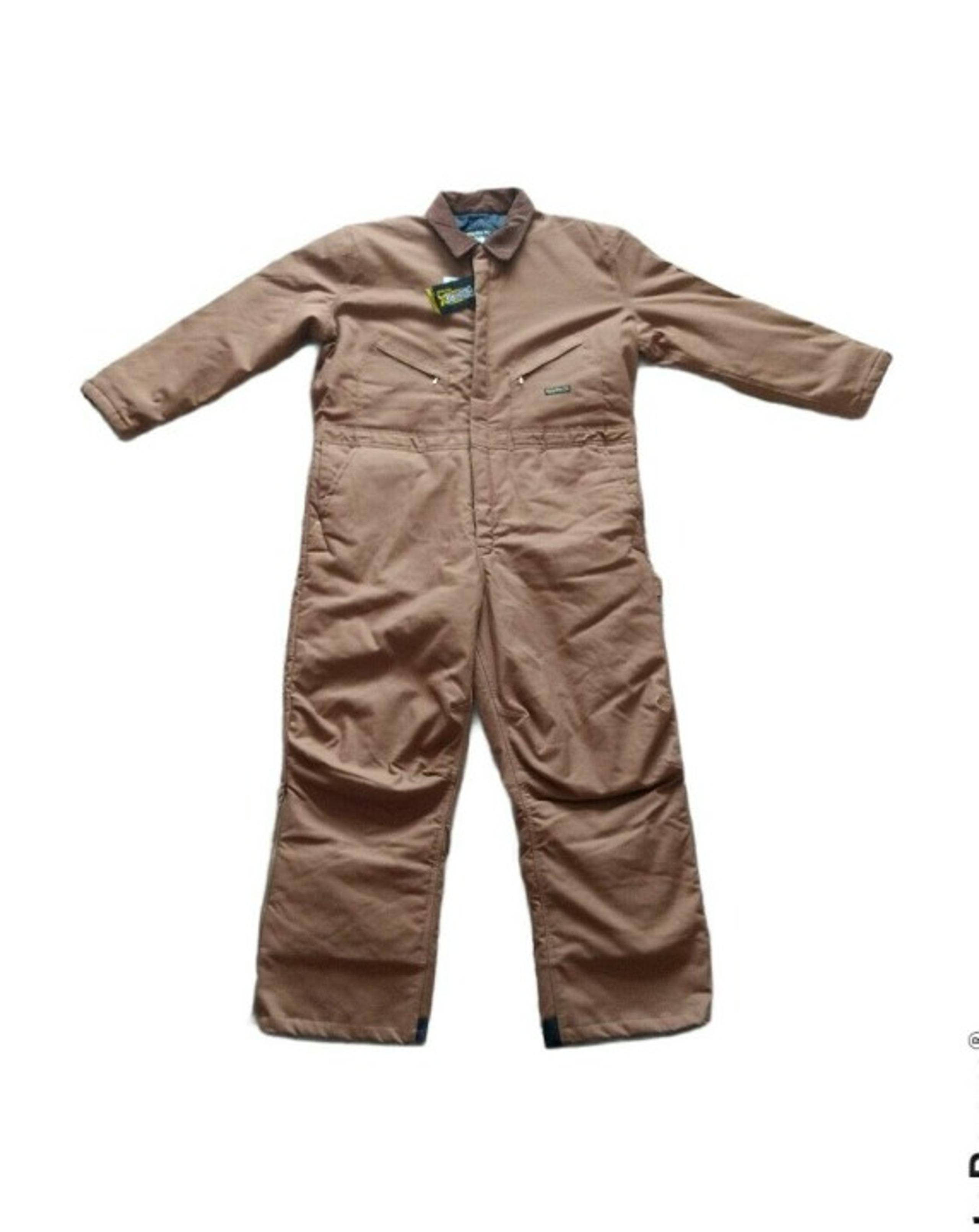 Mens Walls Insulated Duck Overalls 2XL