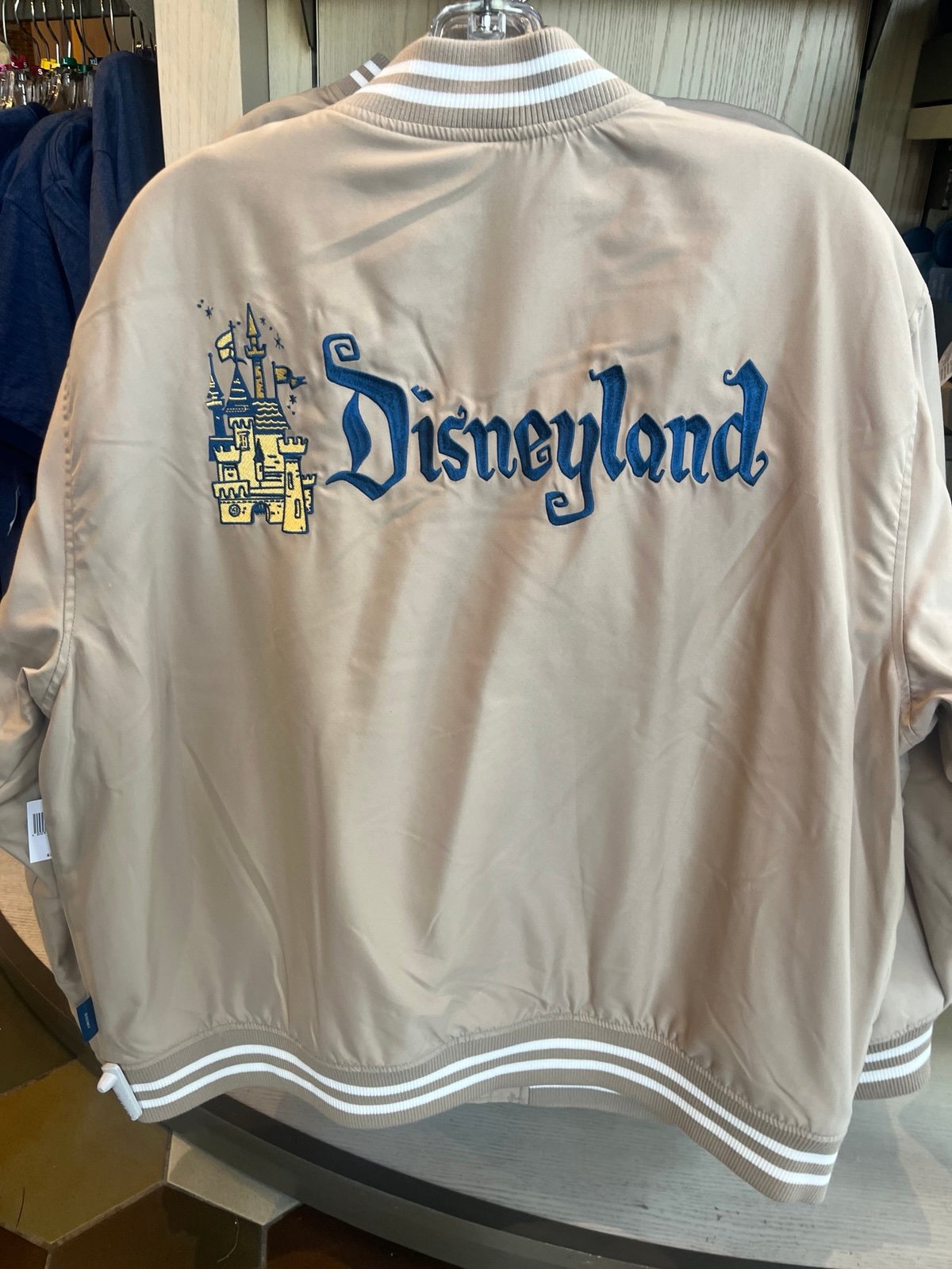 XL Disney Parks Disneyland 70th Anniversary Bomber Jacket NWT