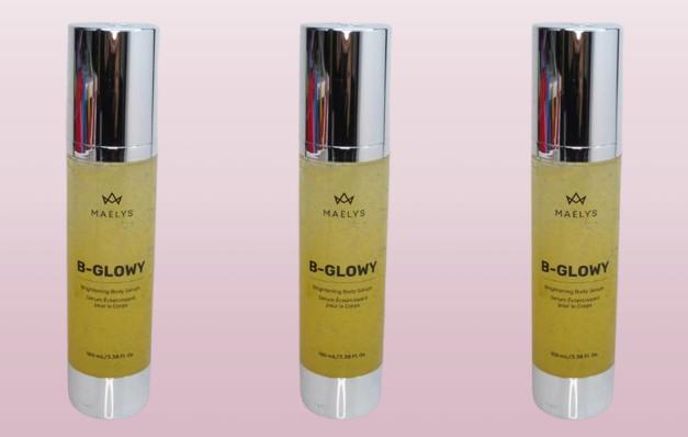 MAELYS B-GLOWY BRIGHTENING BODY SERUM 3.38 OZ EXP: 2026 (LOT OF 3)