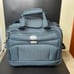 Atlantic Carry-On Professional Overnight Bag Travel Vintage Retro Blue Luggage