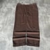 Vintage Y2K Baggy Brown Essential Grunge Opium Casual Dress Pants