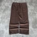 Vintage Y2K Baggy Brown Essential Grunge Opium Casual Dress Pants
