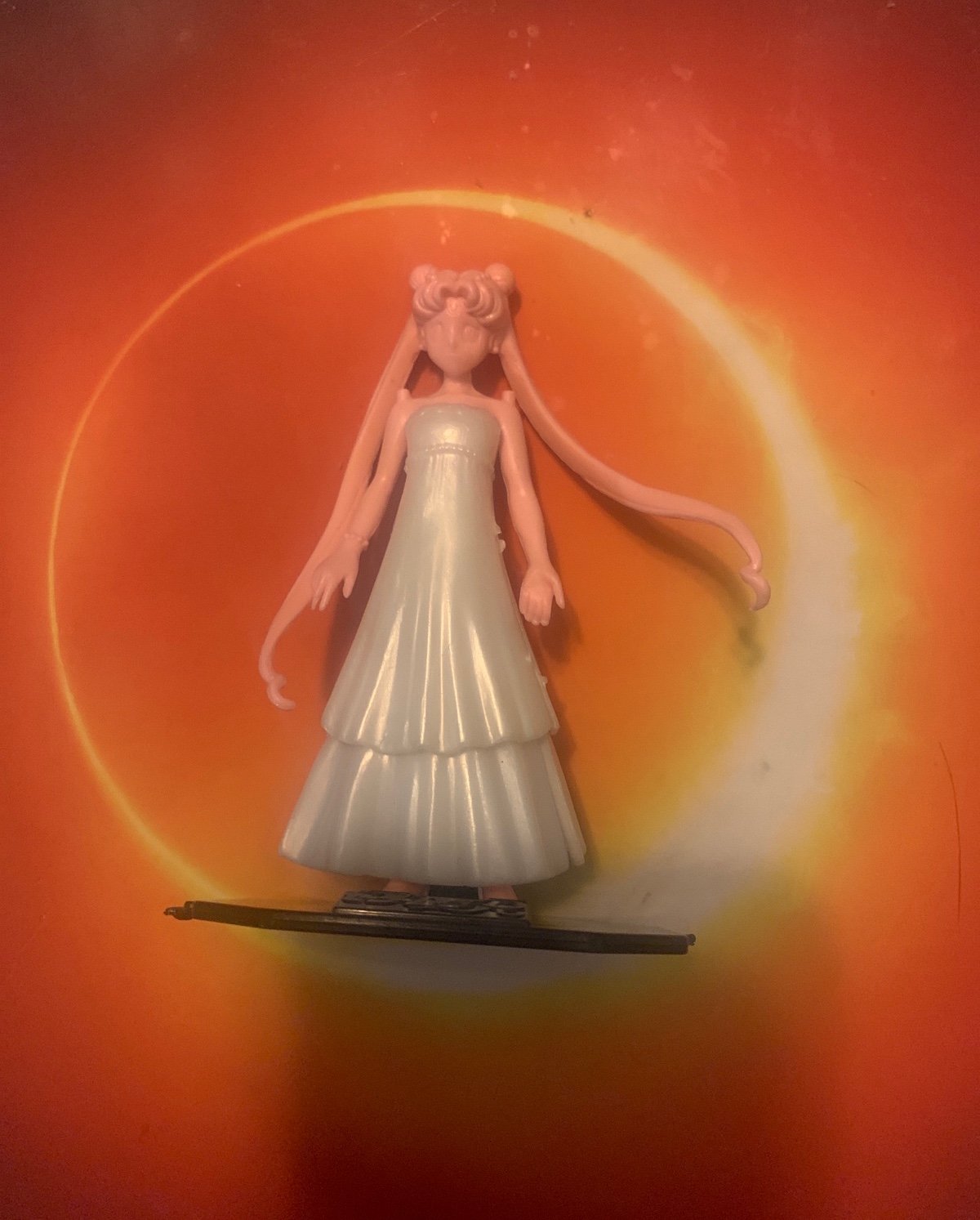 Vintage Sailor Moon Princess Serenity anime figure Japan RARE