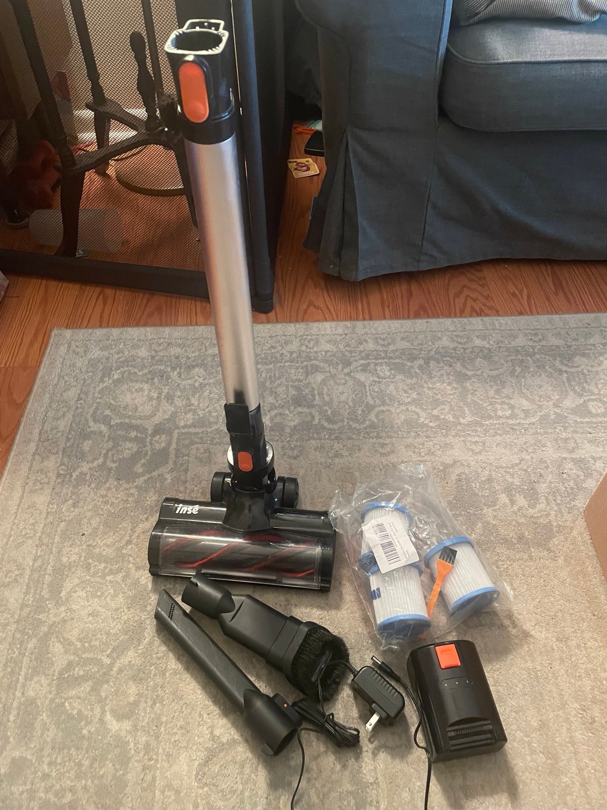 Inse cordless vacuum parts and filters
