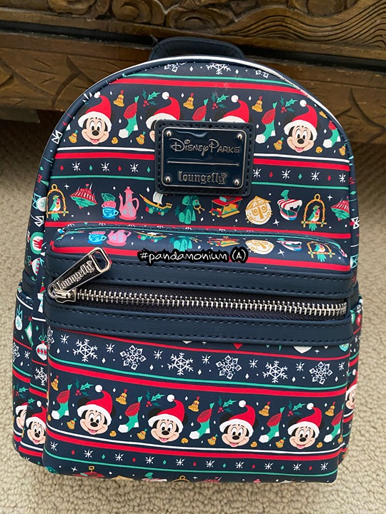 Disney Loungefly Ugly Sweater Christmas 2020 Mini Backpack