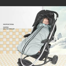 Car Sleeping Bag Autumn And Winter Trolley Warm Foot Set Long Baby Thick Anti-Ki