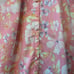 Loveshackfancy pink floral print Lou button back dress size 8-9Y