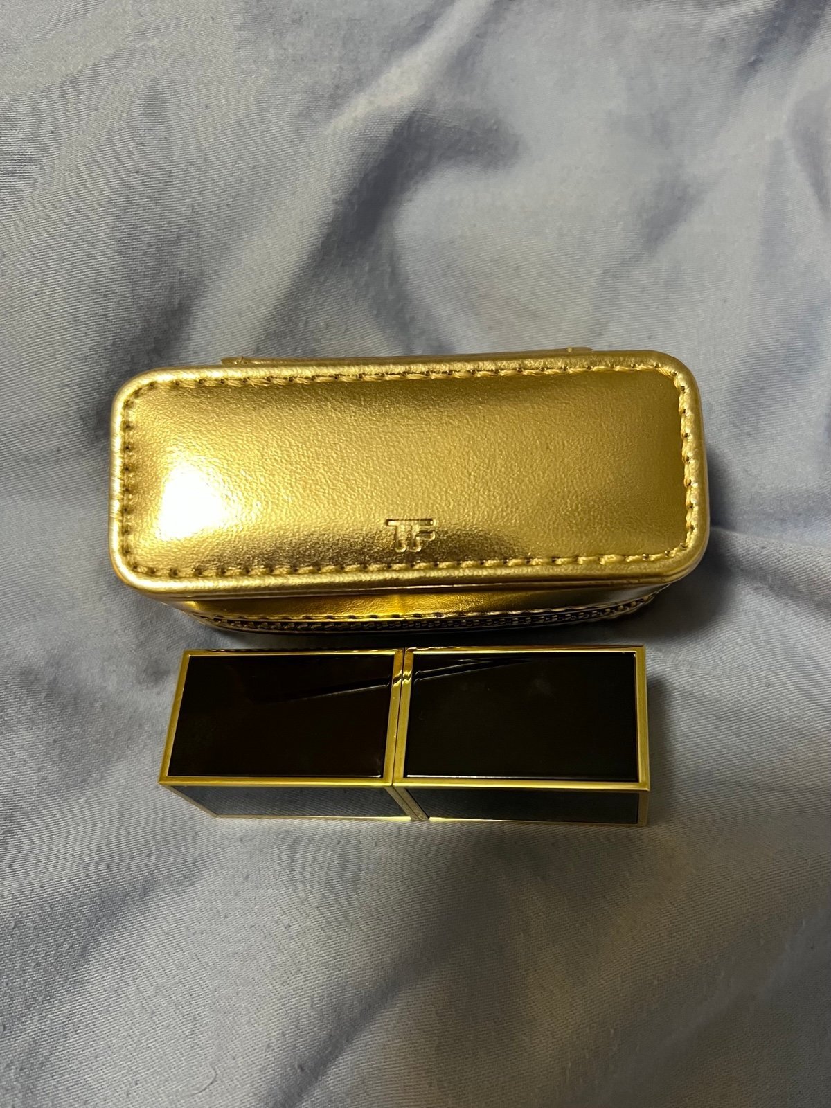 Tom Ford Gold Lipstick Case