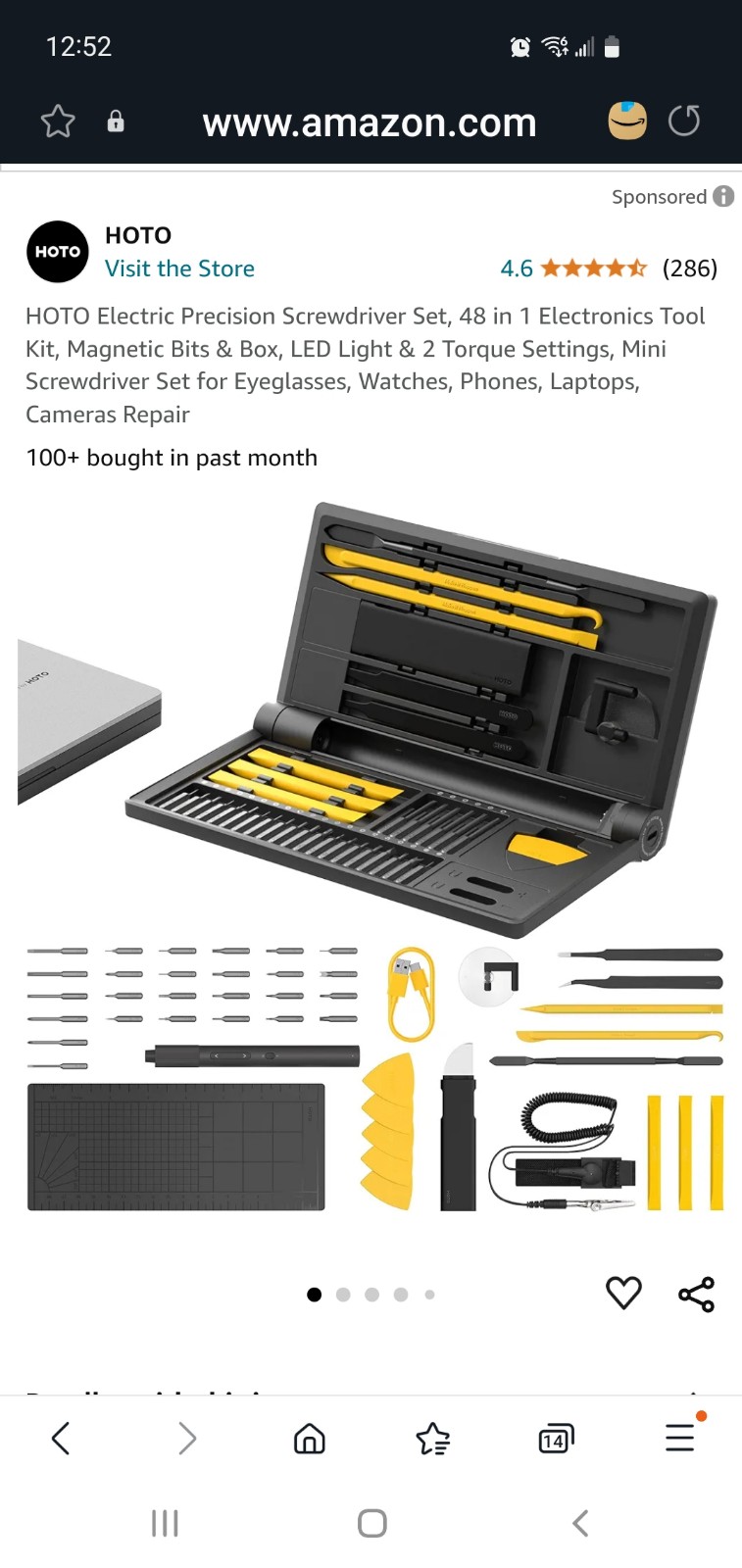 NEW- Precision tool set