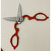 Wasa Solingen Metal Shears Scissors Multipurpose Made In Germany 8 Serrated