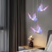 Acrylic Butterfly Pendant Lamp Nordic Bedroom Bedside Hanging LED Ceiling Chande