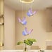 Acrylic Butterfly Pendant Lamp Nordic Bedroom Bedside Hanging LED Ceiling Chande