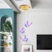 Acrylic Butterfly Pendant Lamp Nordic Bedroom Bedside Hanging LED Ceiling Chande