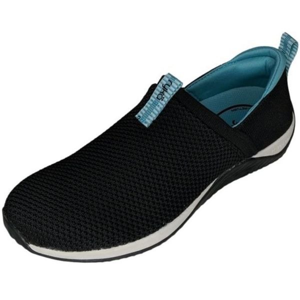 Ryka Trail Knit Echo Ease Black Slip On Shoes Women’s US 8.5 M