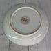 Martha Stewart PERRY STREET BLUE Reactive Blue Band Stoneware Salad Plate Set 4